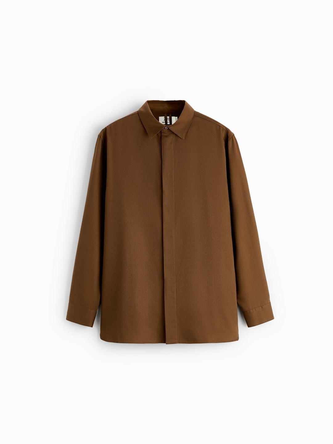 

ZARA Men Brown Shirts