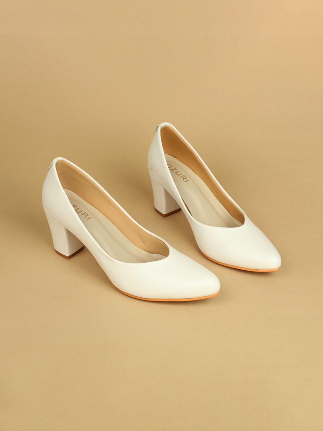 

Ozuri Block Sandals, White