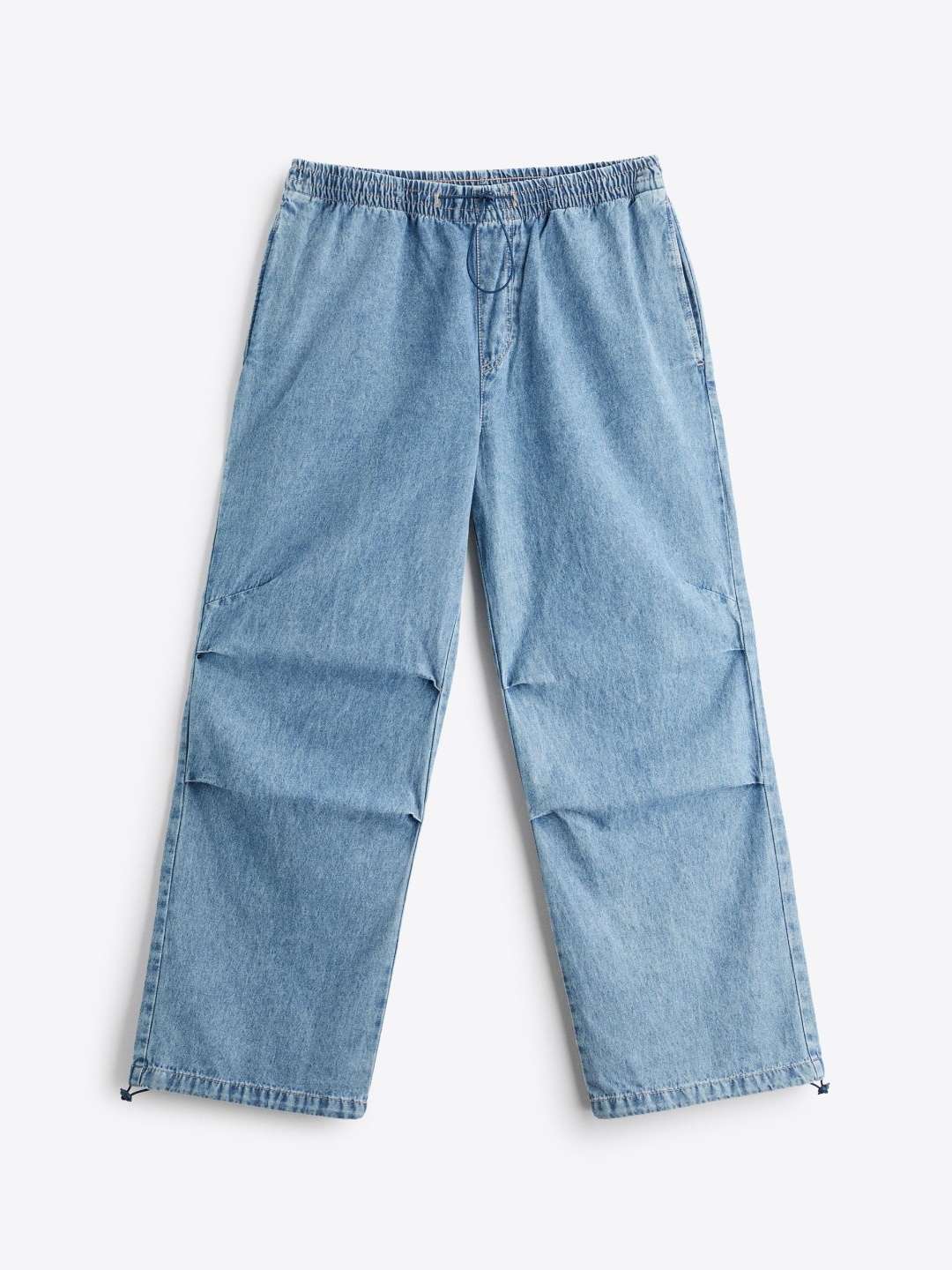 

ZARA Men Blue Trousers