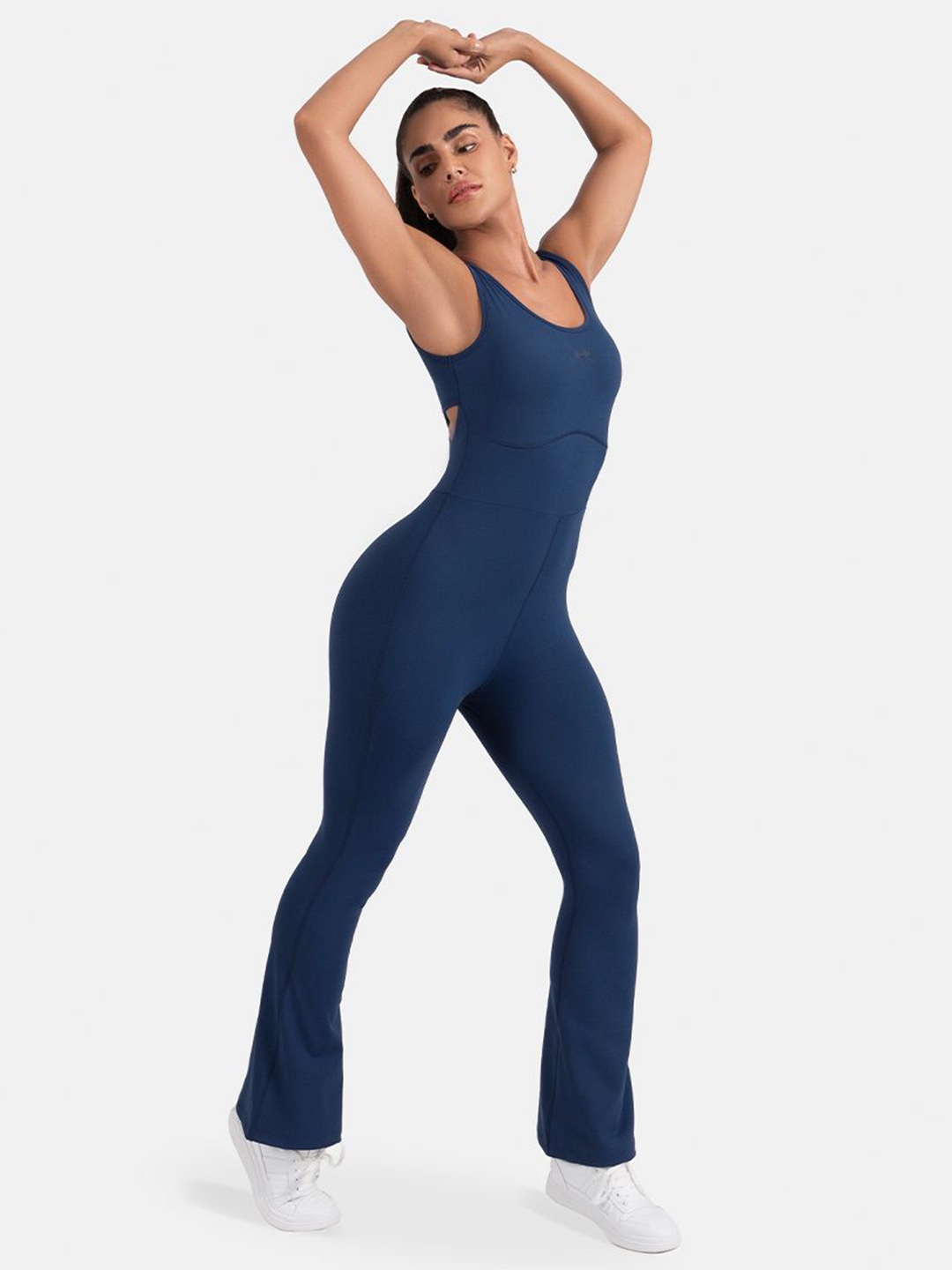 

STRCH Basic Jumpsuit, Navy blue