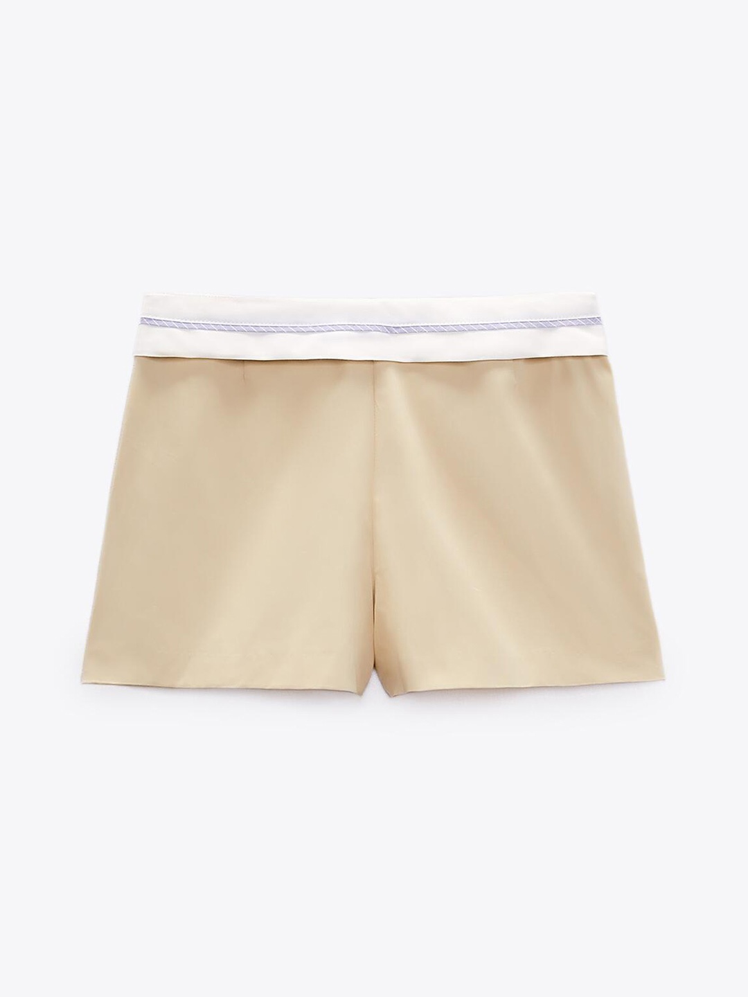 

ZARA Adults-Women Grey Shorts