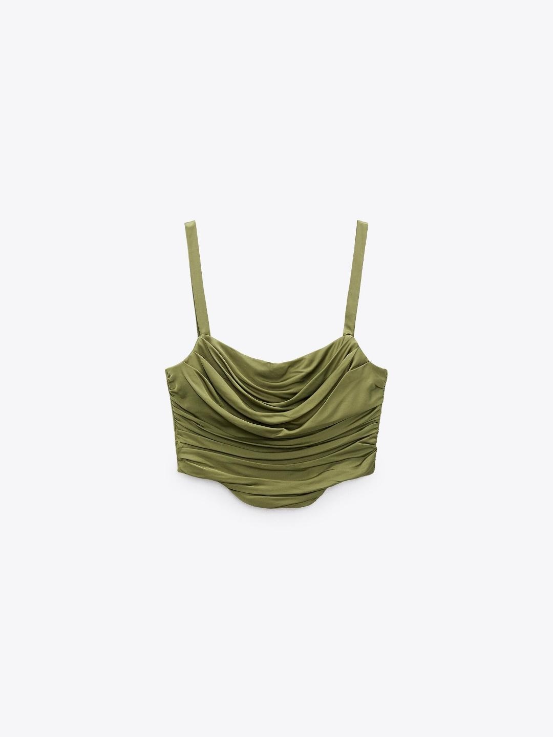 

ZARA Women Green Tops