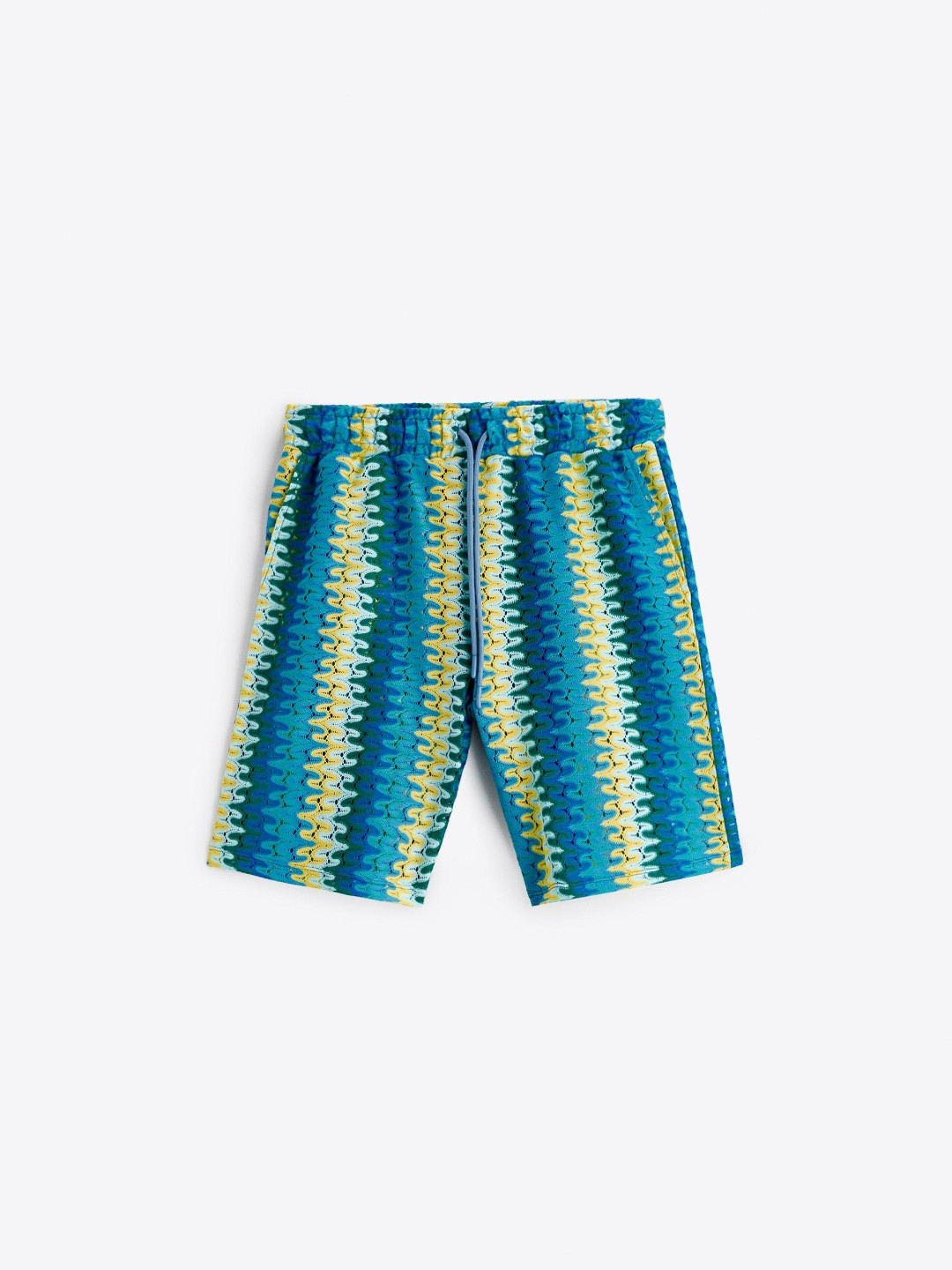 

ZARA Men Blue Shorts