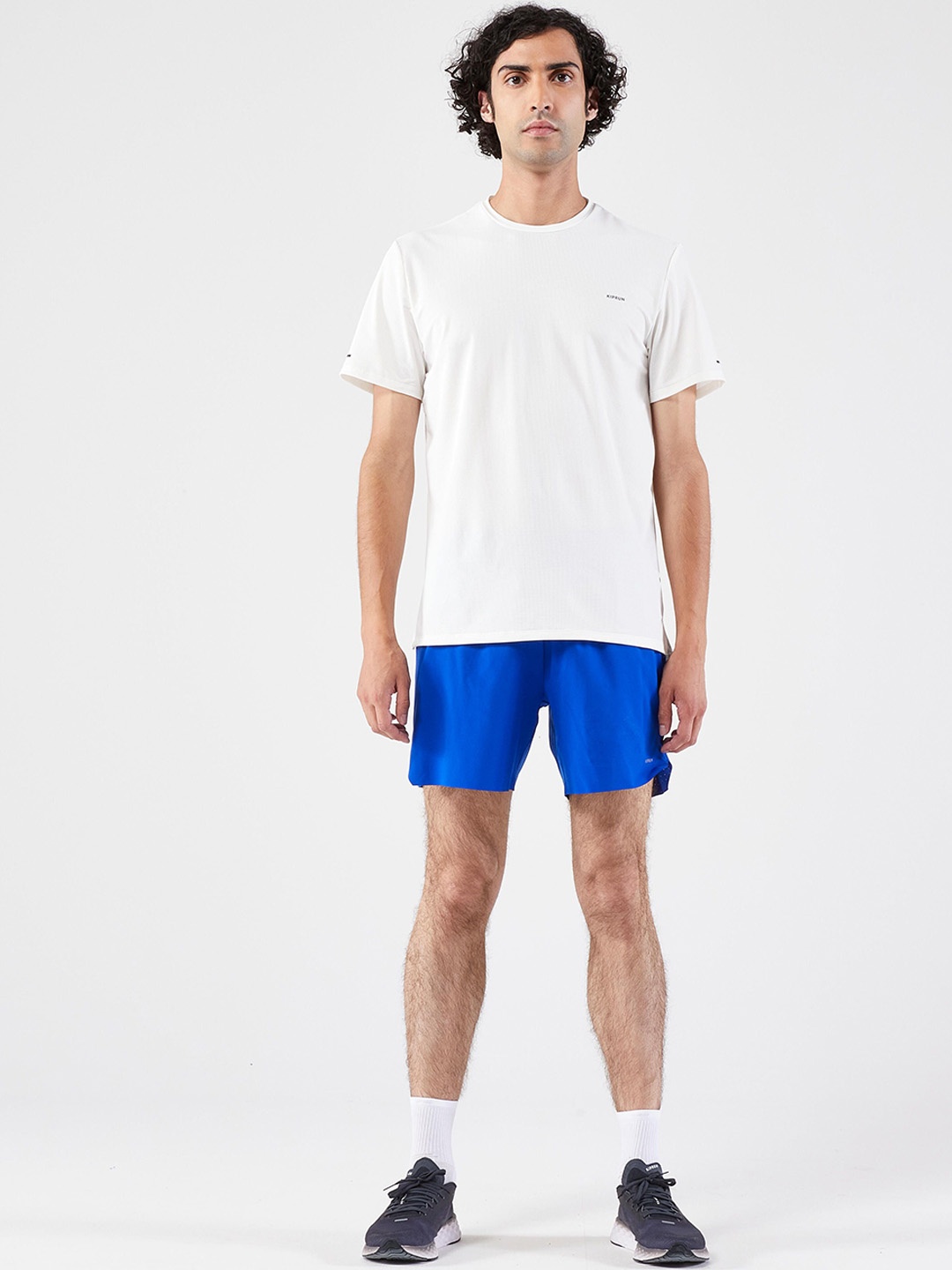 

KIPRUN By Decathlon Low-Rise Sports Shorts, Blue
