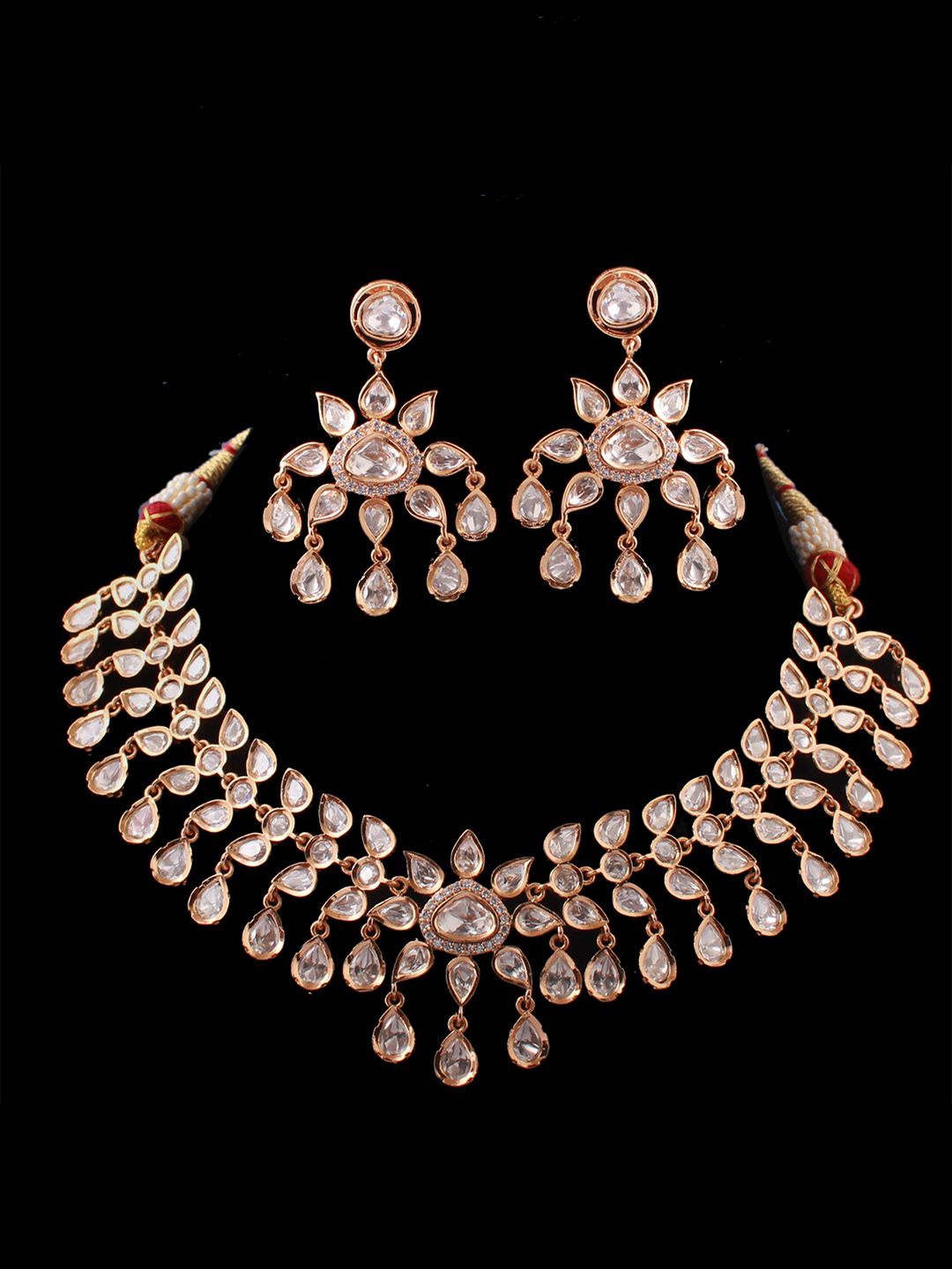 

Mirana Gold-Plated Stone Studded Jewellery Set