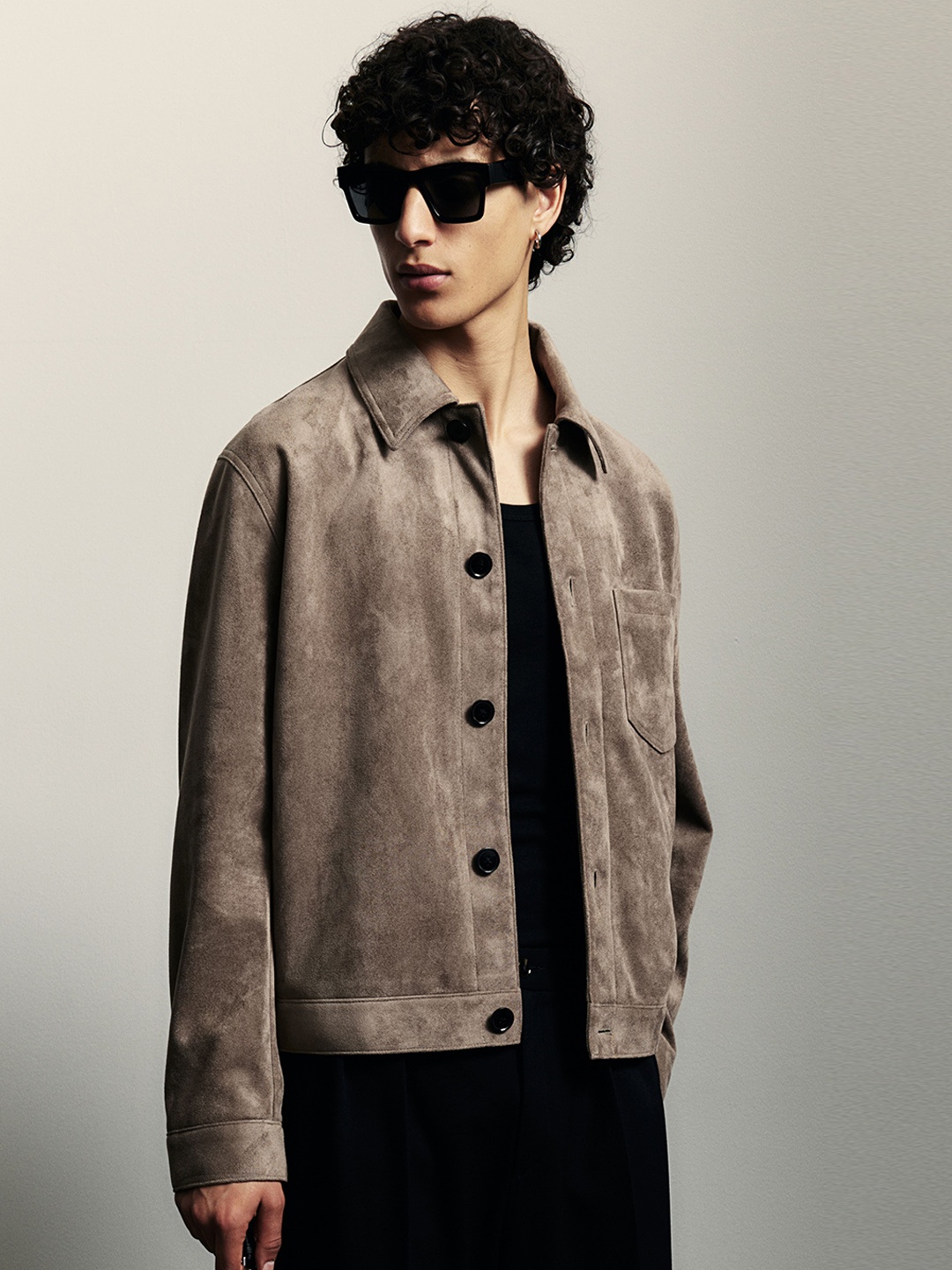 

H&M Slim Fit Jacket, Grey