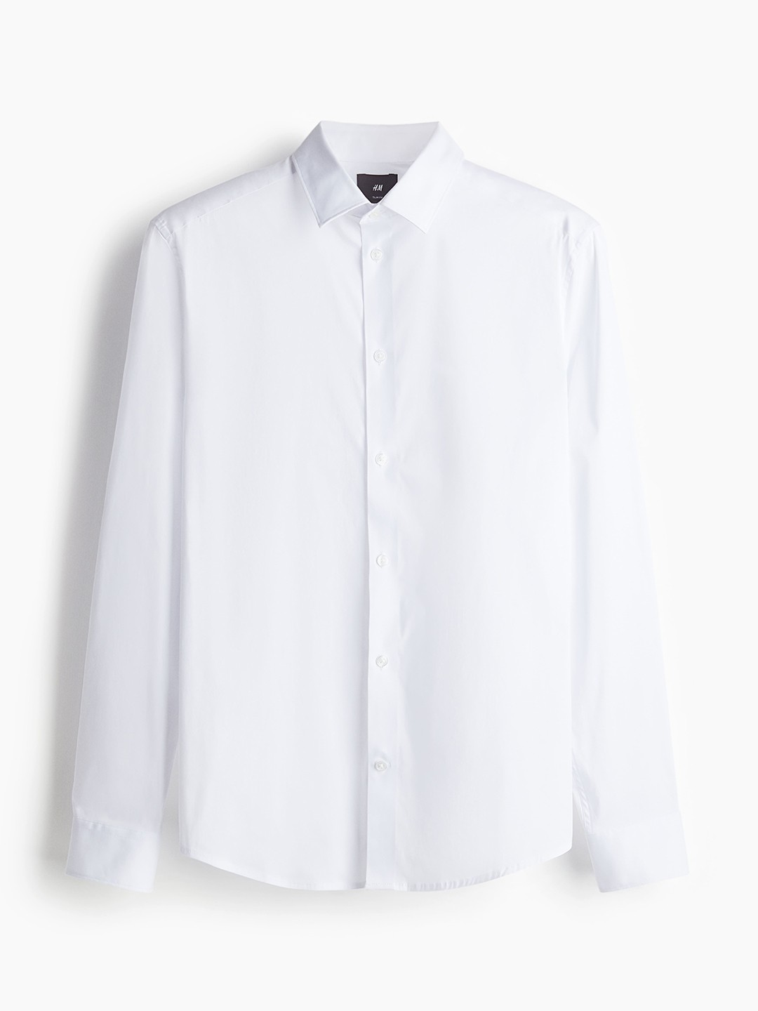 

H&M Slim-Fit Shirts, White