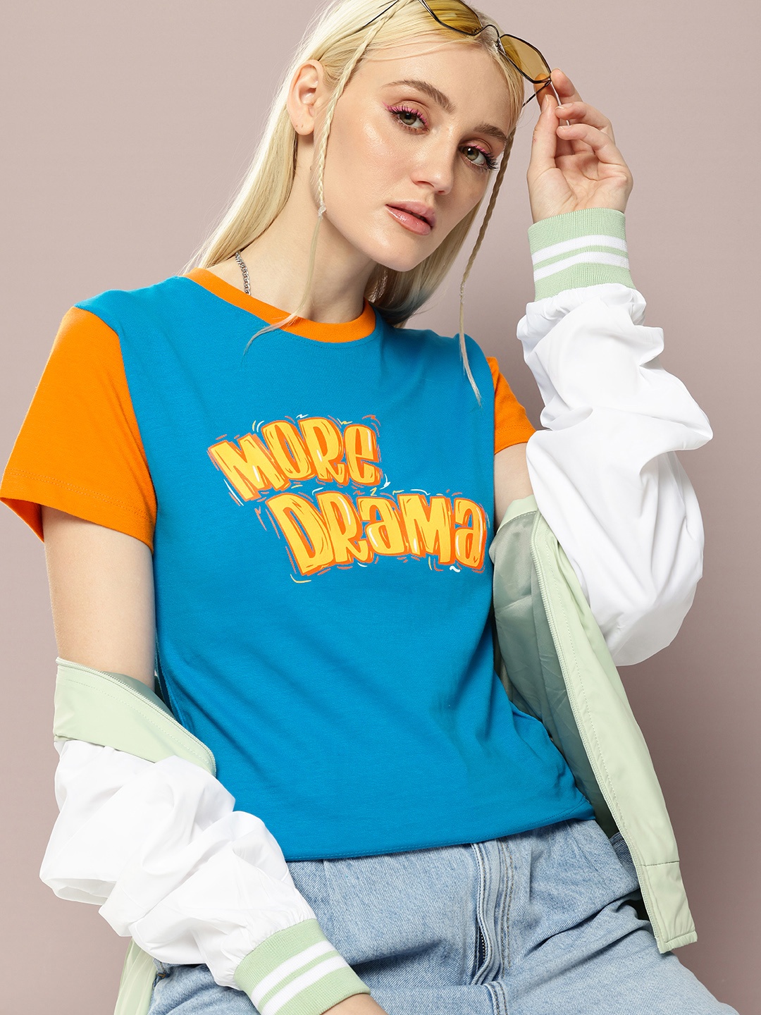 

Kook N Keech Typography Printed Pure Cotton T-shirt, Blue
