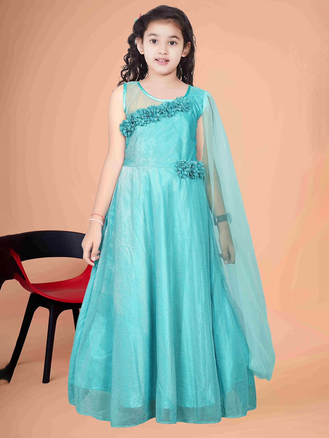 

UFB A-Line Maxi Dress, Blue