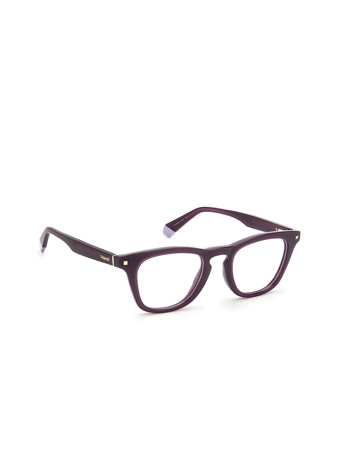 

Polaroid Women Rimless Square Frames, Violet