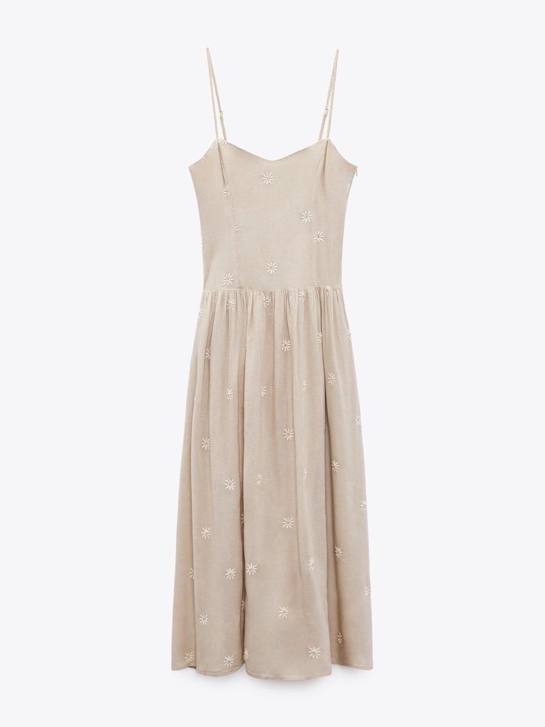 

ZARA Women Beige Dresses