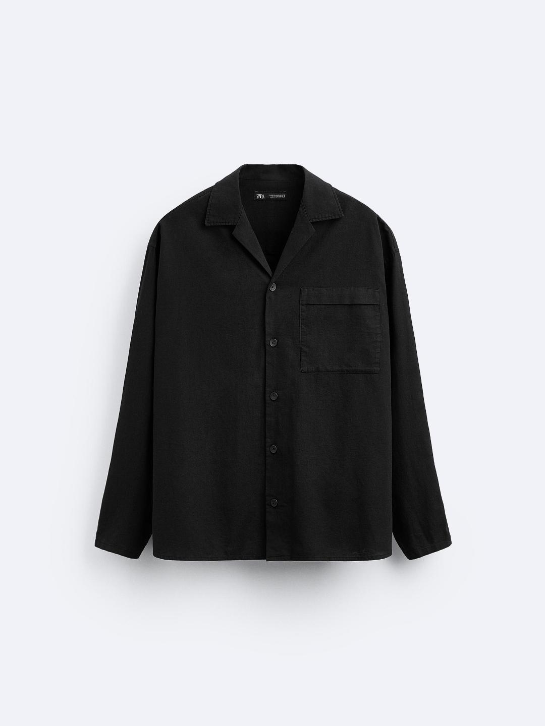 

ZARA Men Black Shirts