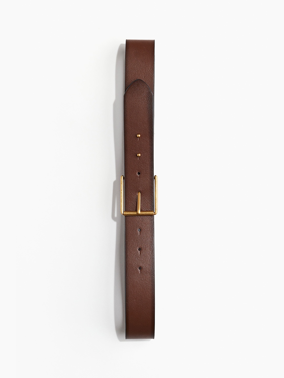 

H&M Women Metal Buckle Belts, Brown