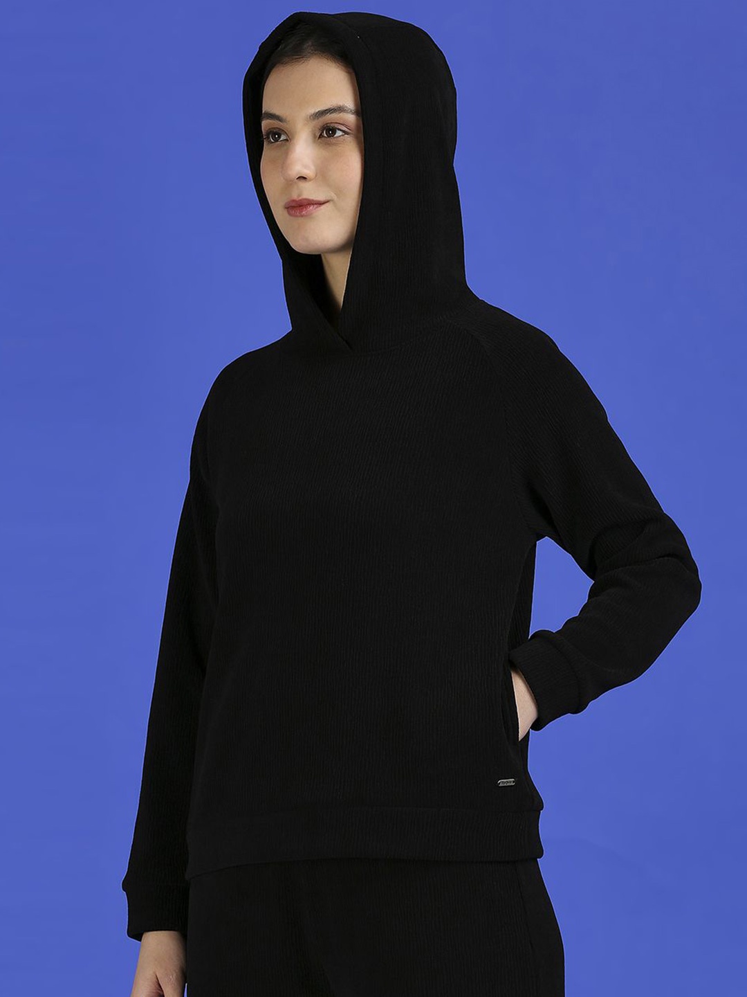 

Pepe Jeans Women Hooded Sweatshirt, Black