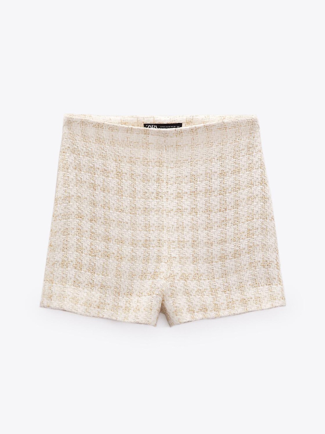 

ZARA Adults-Women Beige Shorts