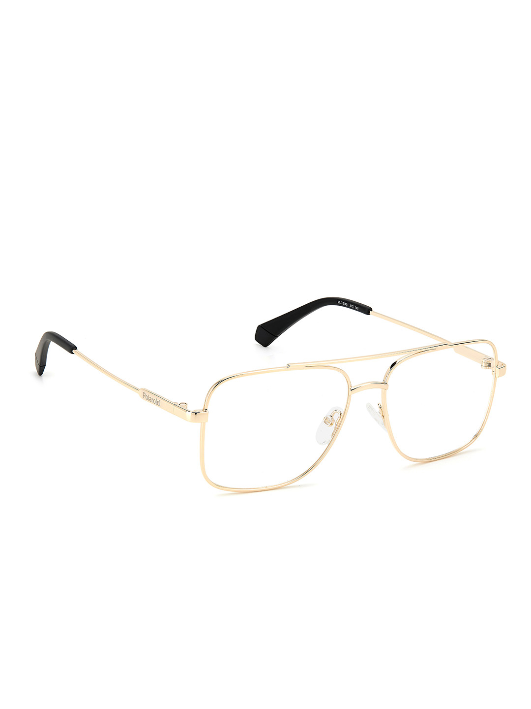 

Polaroid Men Rimless Square Frames, Gold