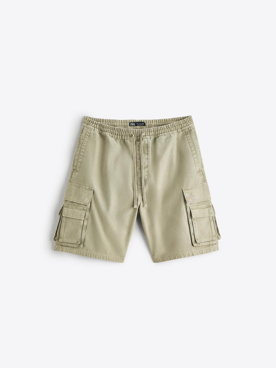 

ZARA Men Khaki Shorts