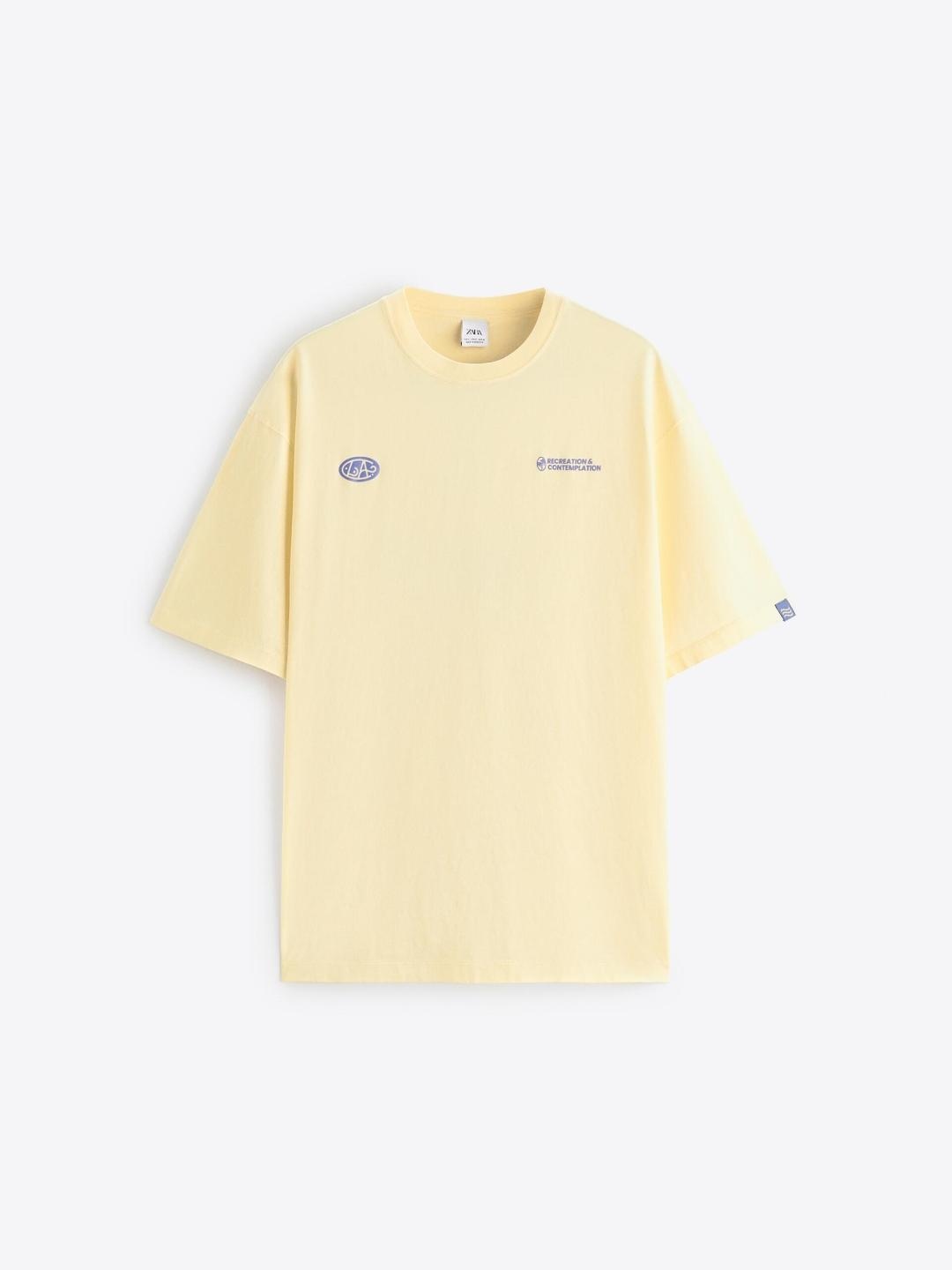 

ZARA Men Yellow Tshirts