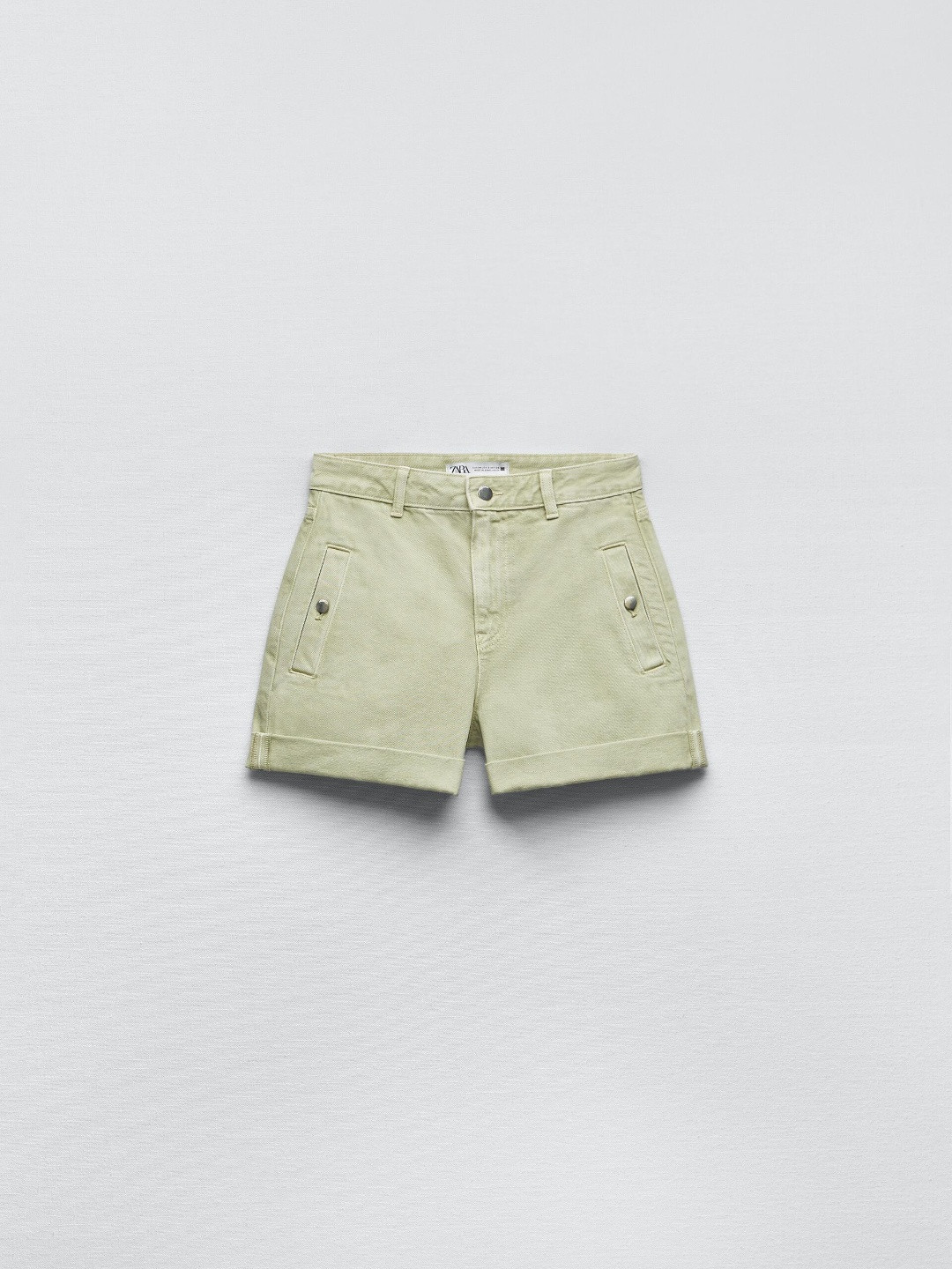 

ZARA Women Khaki Shorts