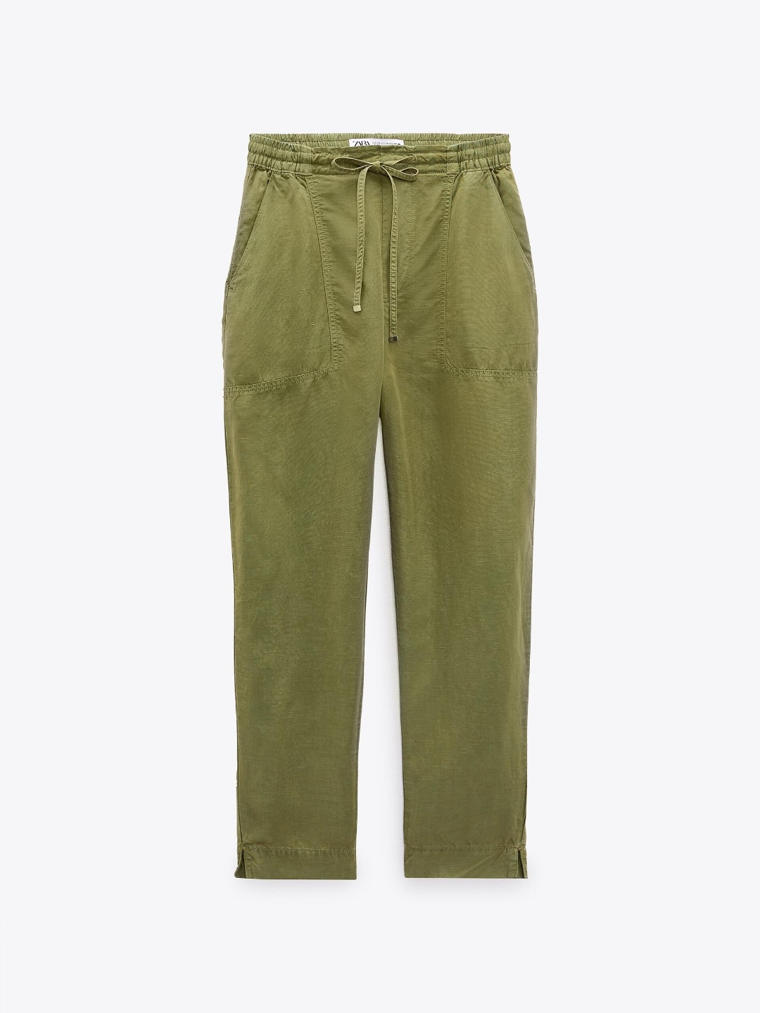 

ZARA Women Khaki Trousers