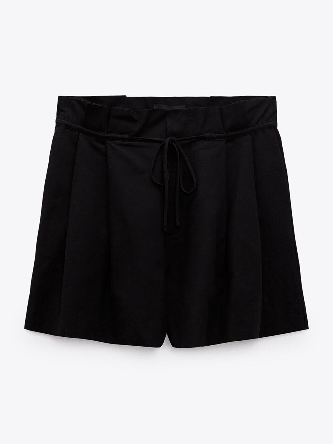 

ZARA Adults-Women Black Shorts