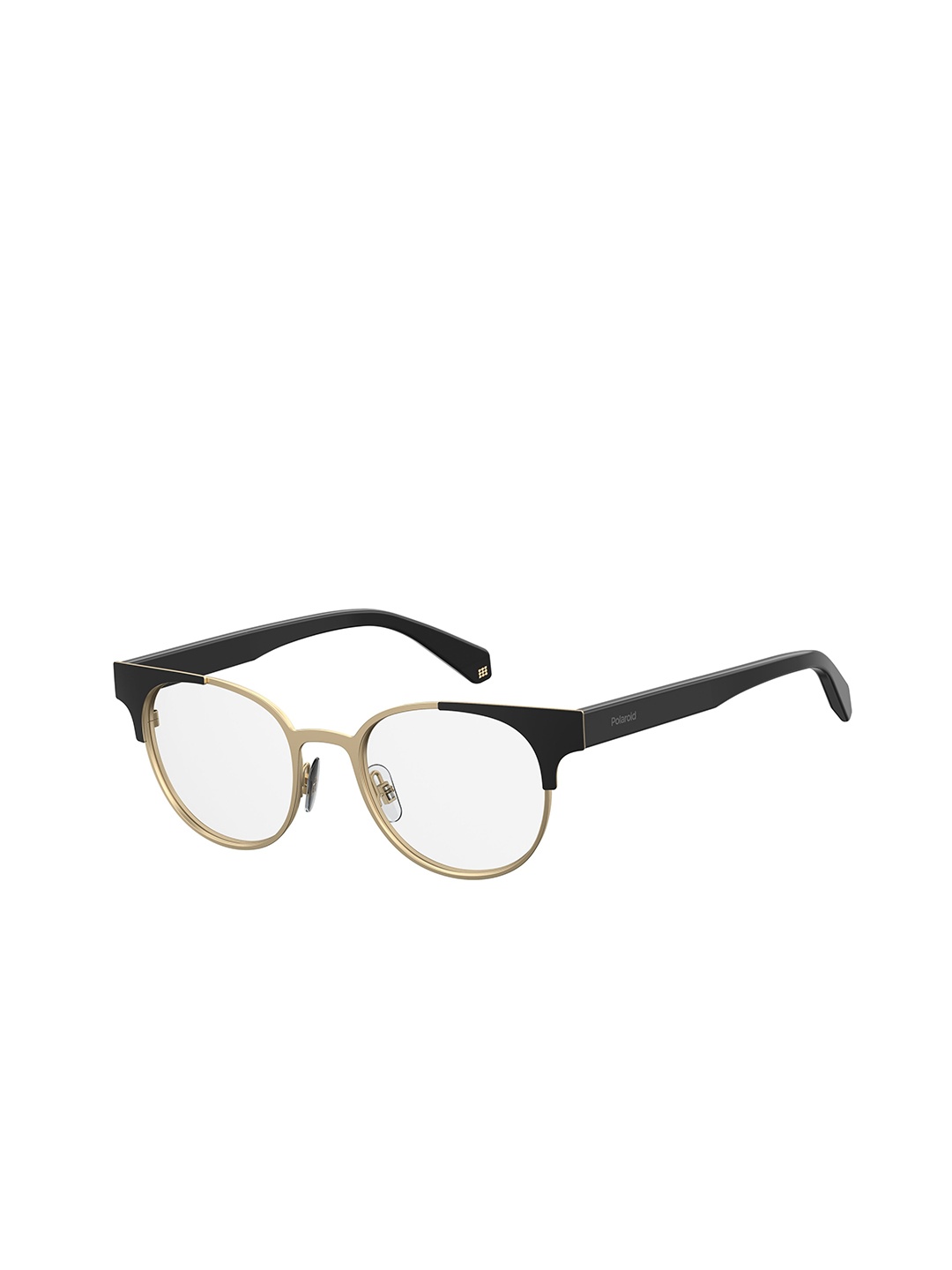 

Polaroid Unisex Rimless Round Frames, Black