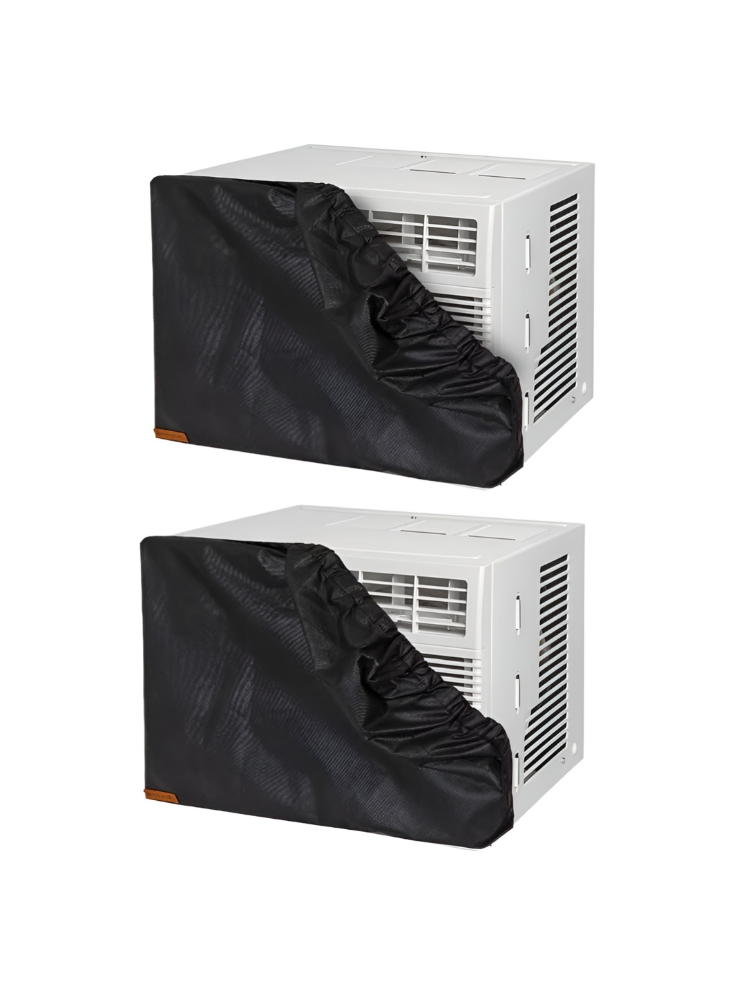 

prettykrafts Black 2 Pieces Air Conditioner Covers