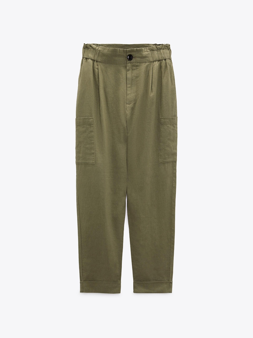 

ZARA Women Khaki Trousers