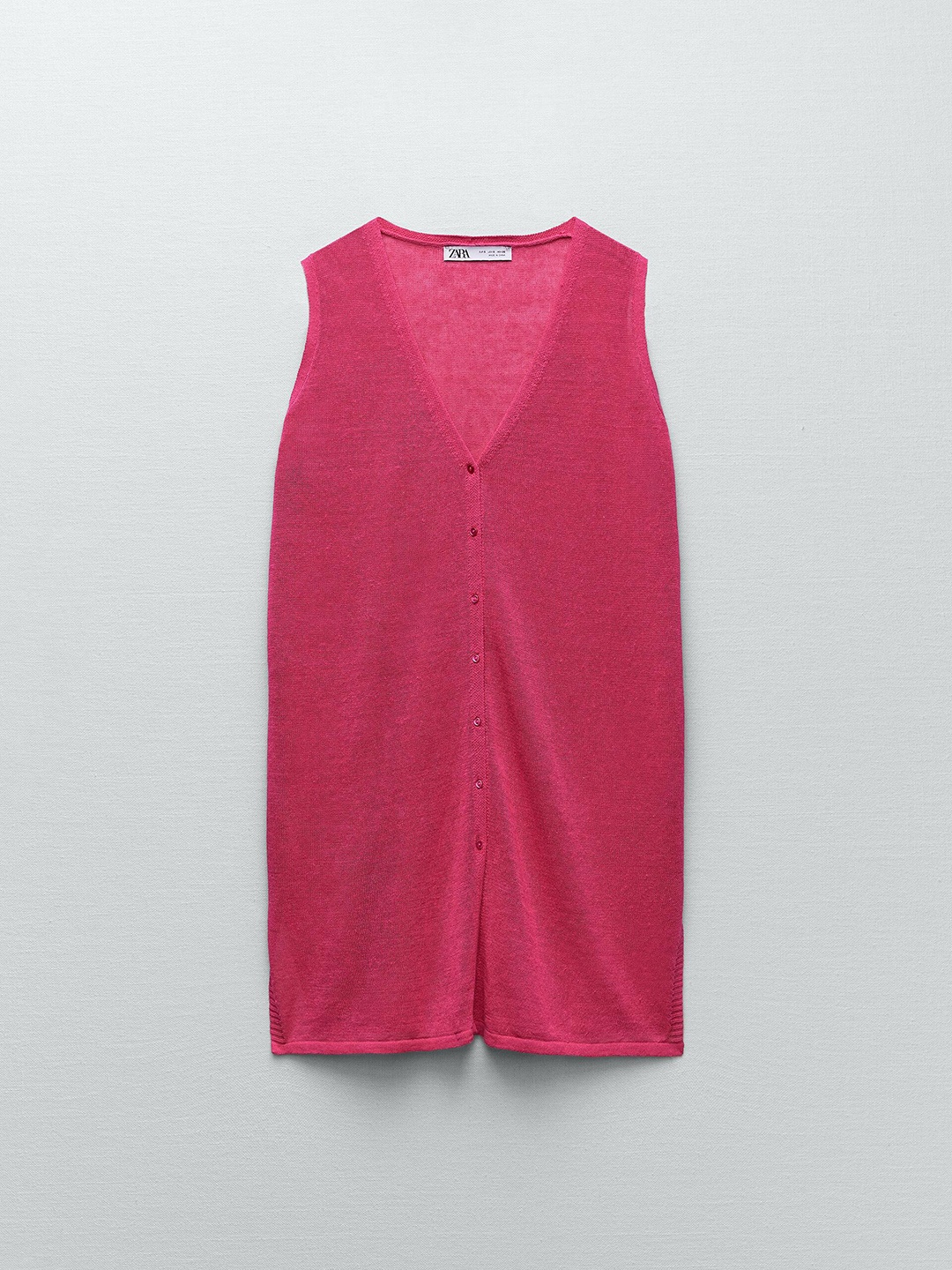 

ZARA Women Purple Waistcoat