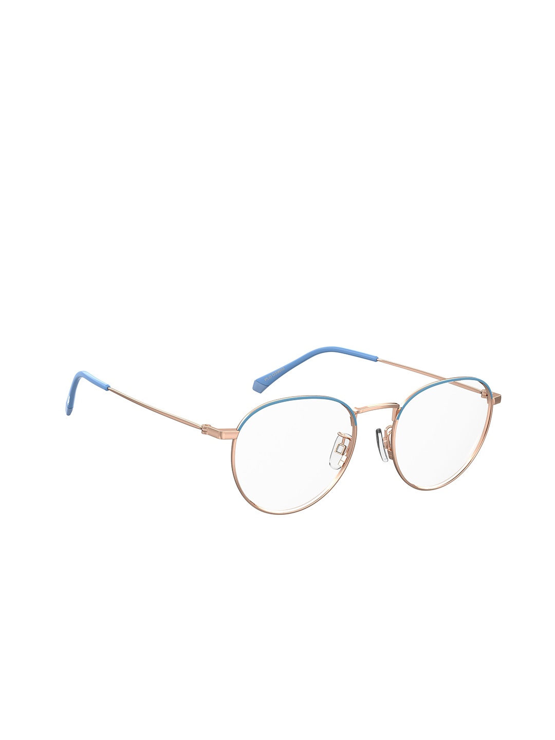 

Polaroid Unisex Rimless Aviator Frames, Gold