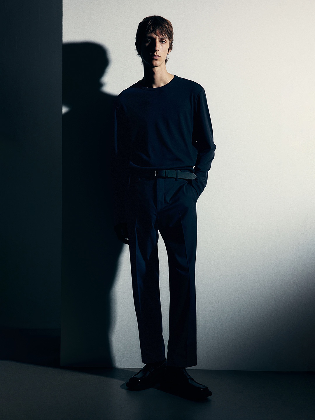 

H&M Jersey T-Shirt, Navy blue