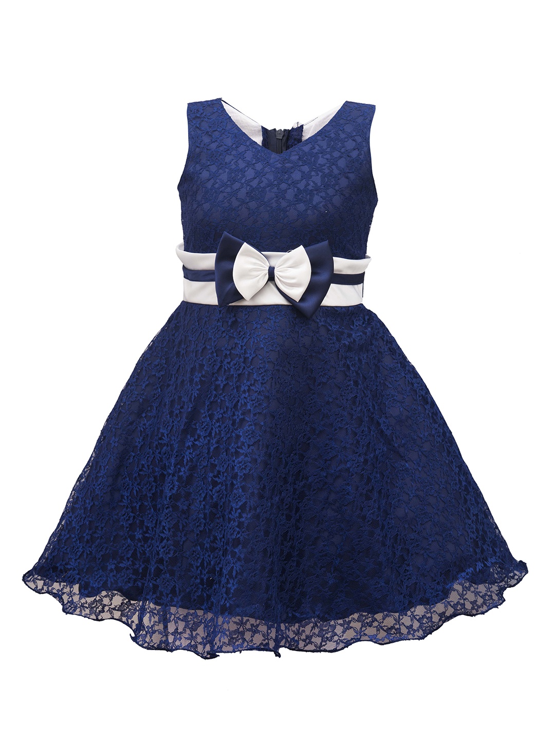 

BAESD Embellished Fit & Flare Dress, Blue