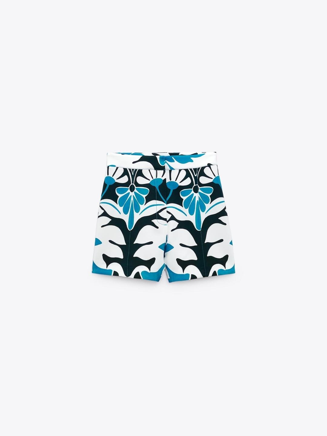 

ZARA Women Blue Shorts
