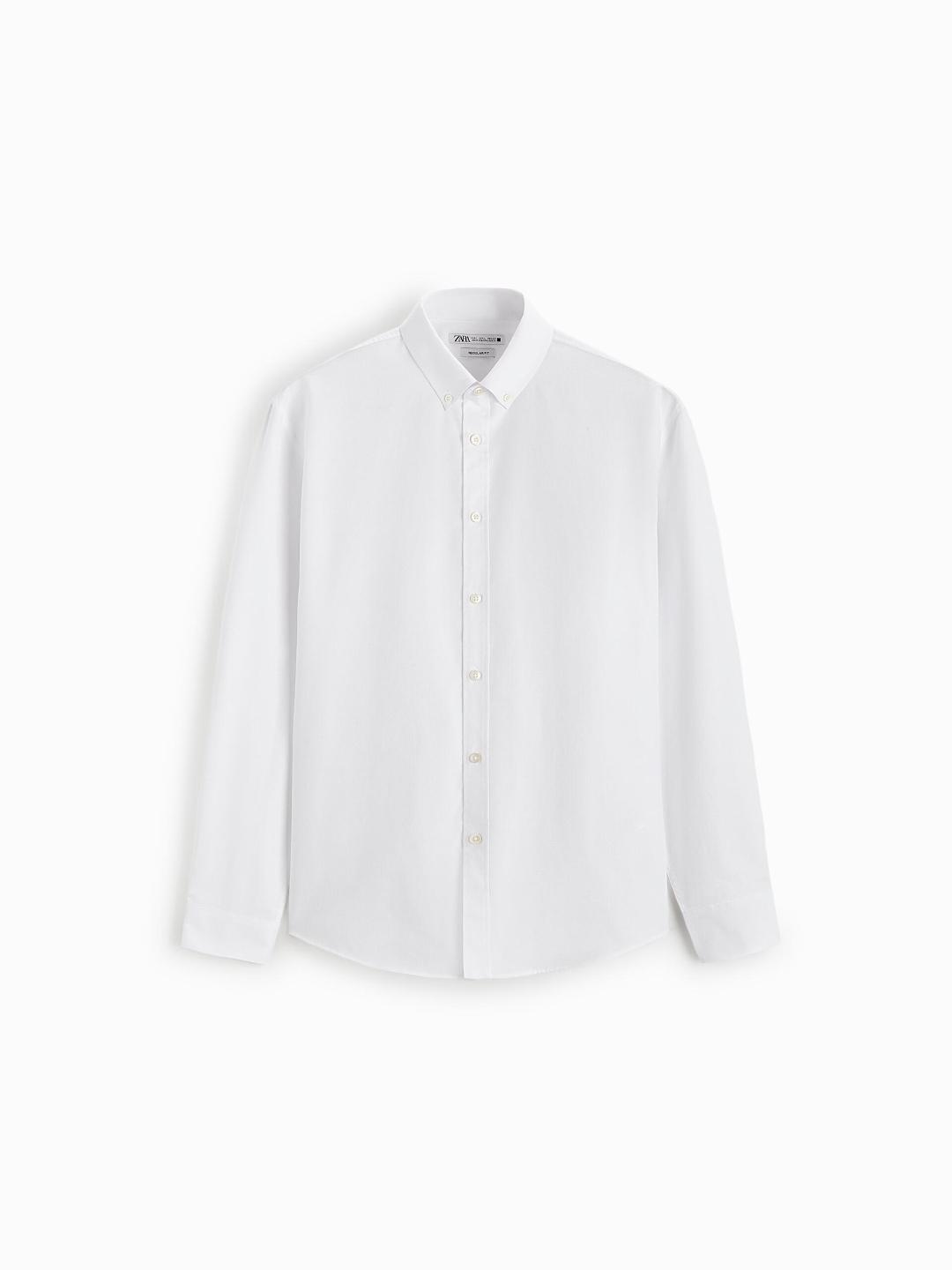 

ZARA Men White Shirts