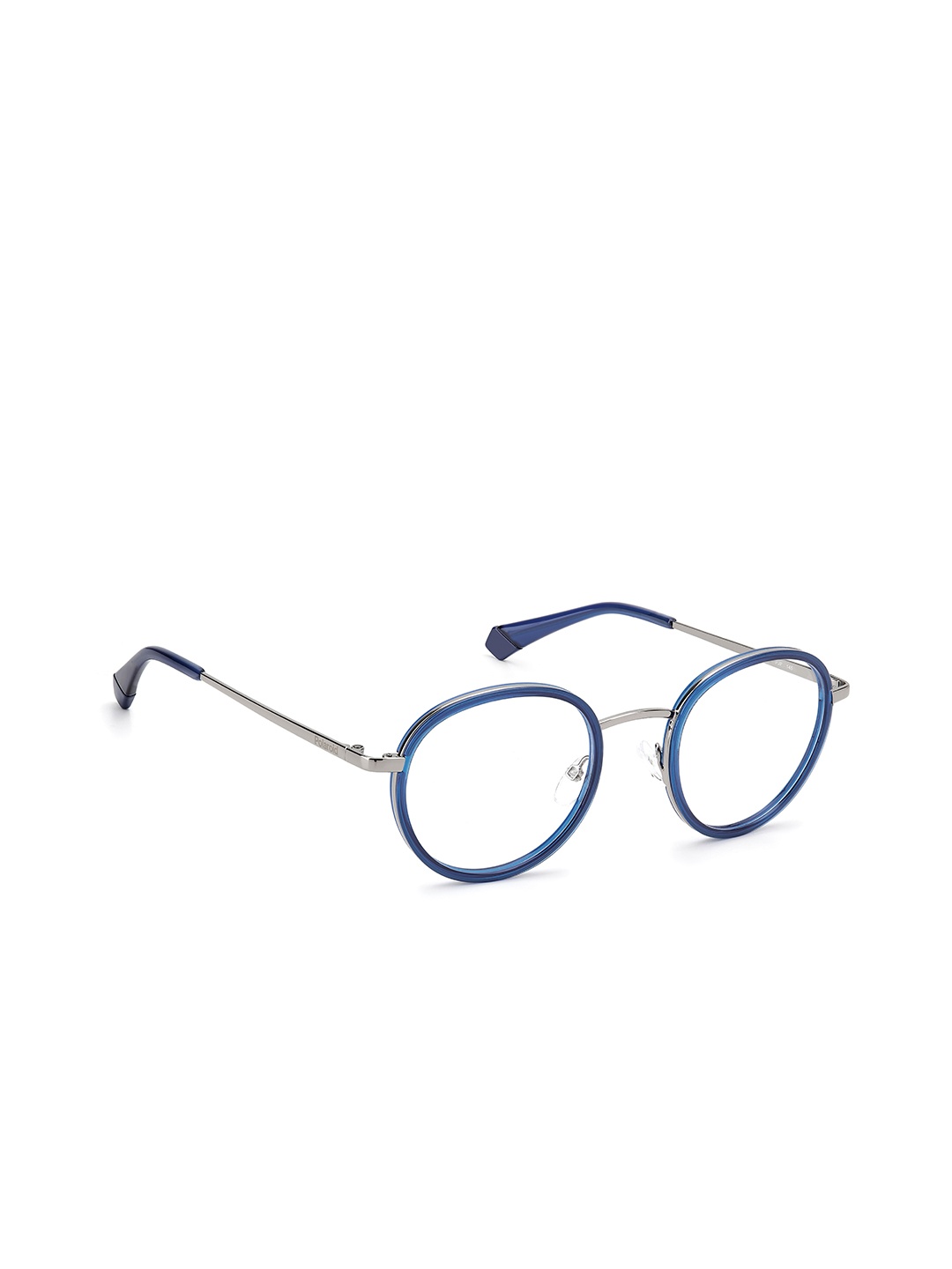 

Polaroid Unisex Rimless Round Frames, Blue