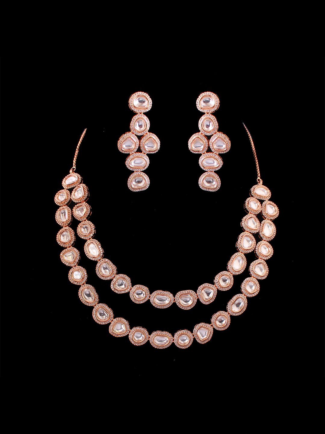 

Mirana Gold-Plated Stone Studded Jewellery Set