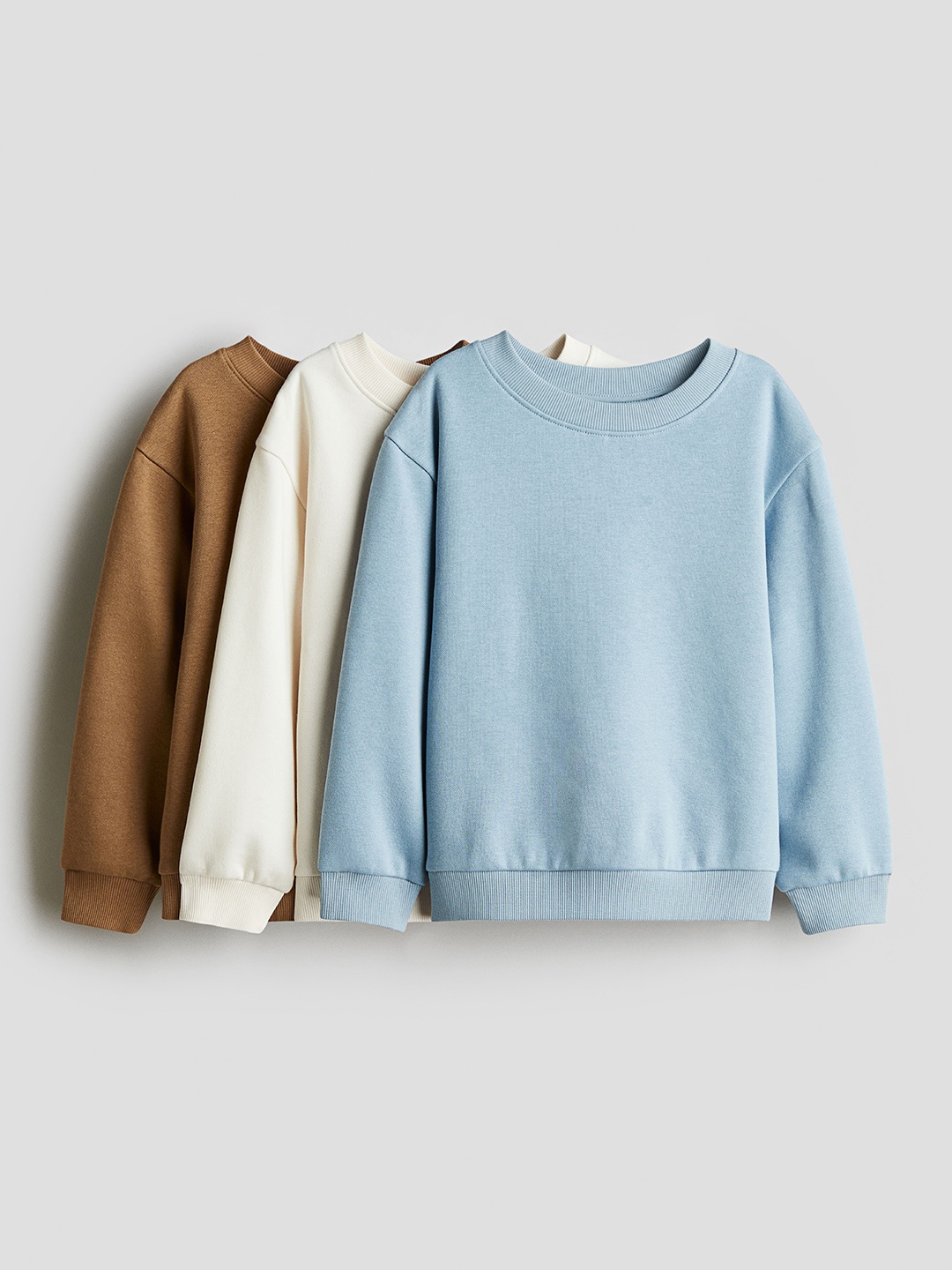 

H&M Boys 3-Pcs Sweatshirts, Blue