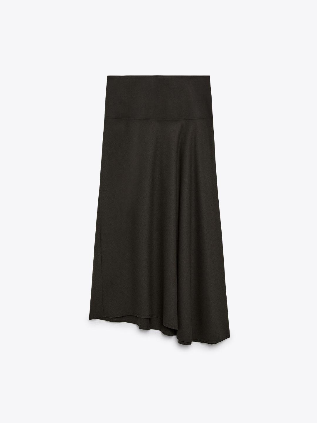 

ZARA Women Khaki Skirts