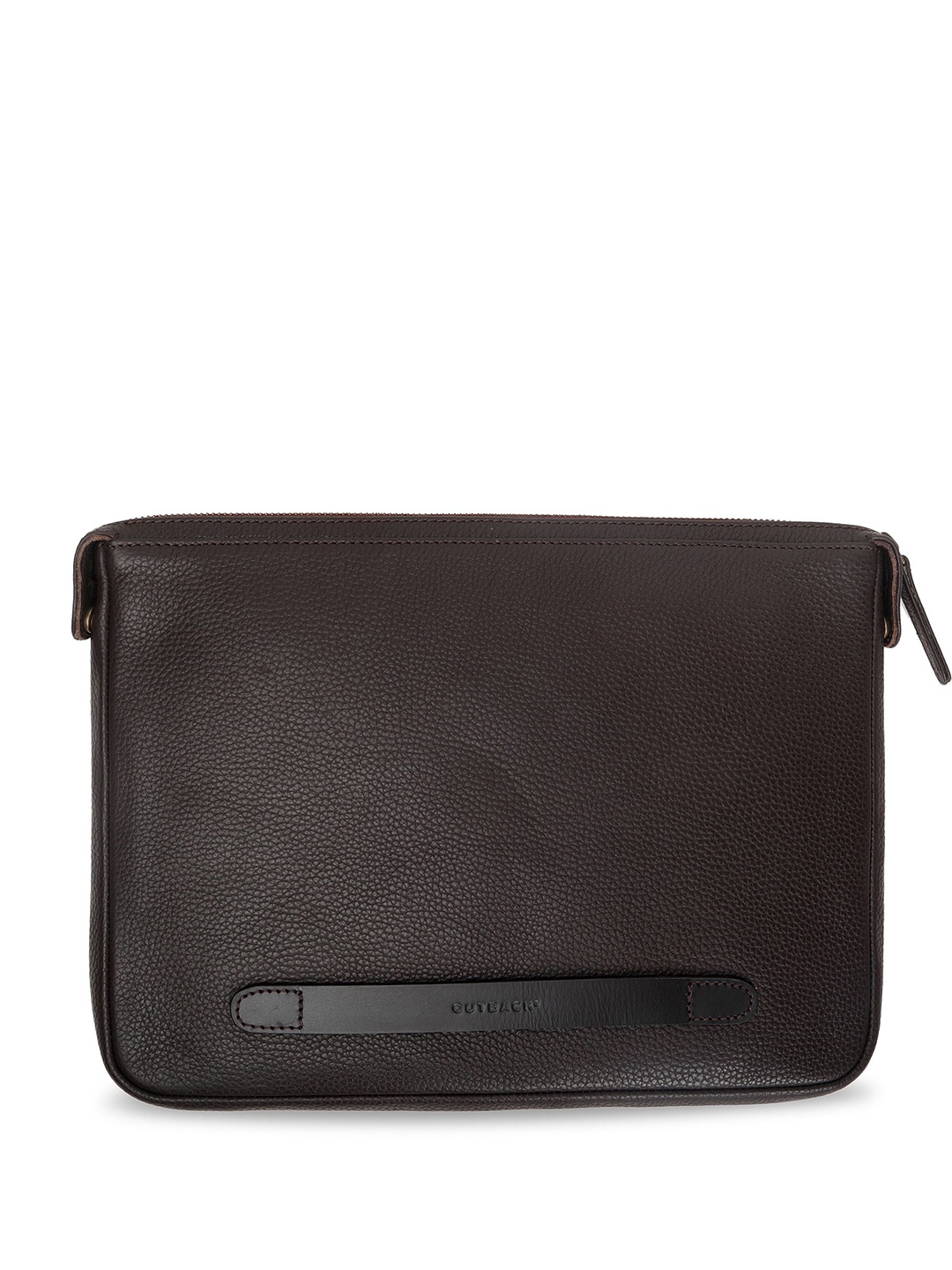

OUTBACK Men Leather Tablet Sleeve, Brown