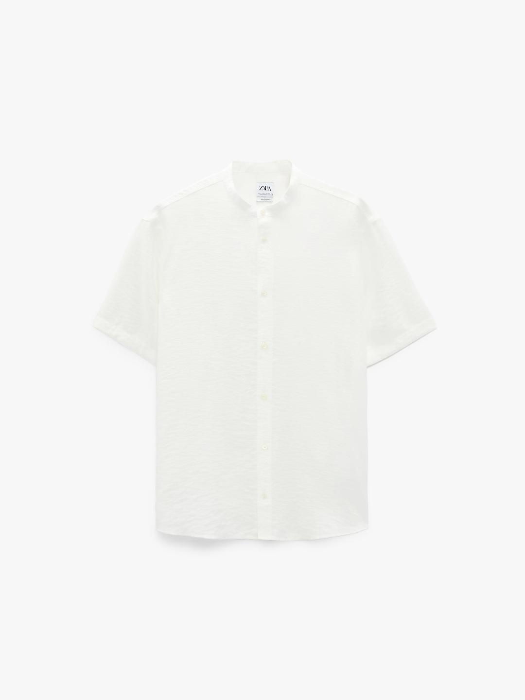 

ZARA Men White Shirts