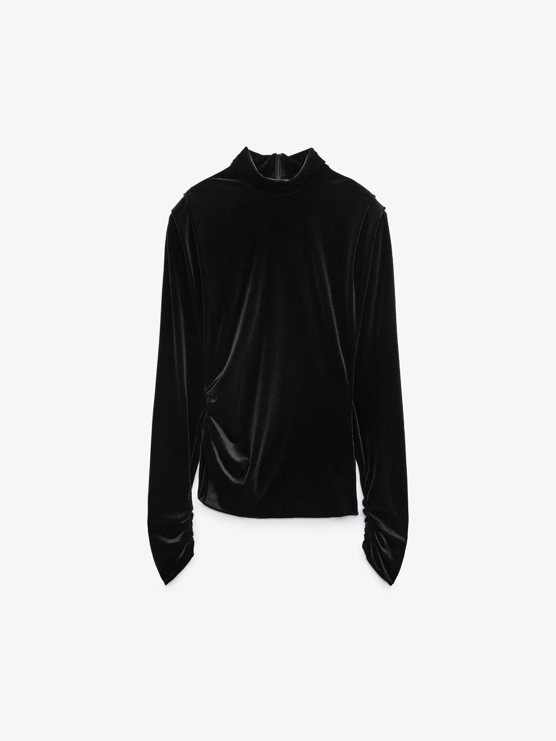 

ZARA Women Black Tops
