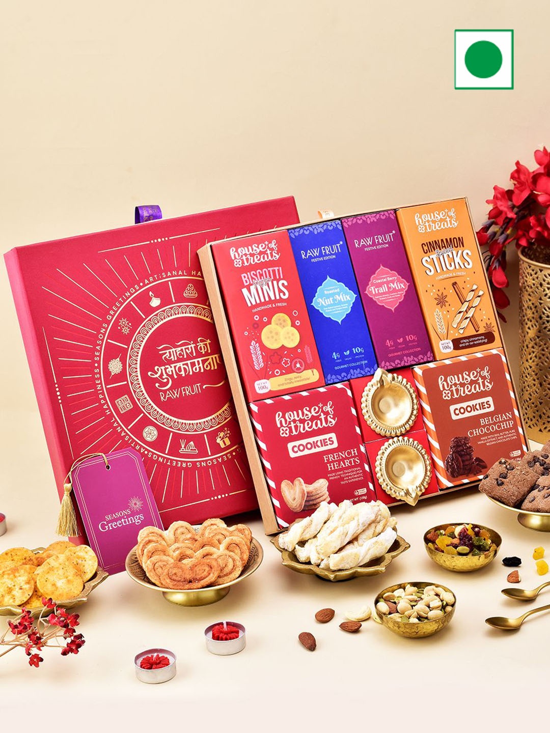 

RawFruit Set Of 7 Assorted Gifts, Multi
