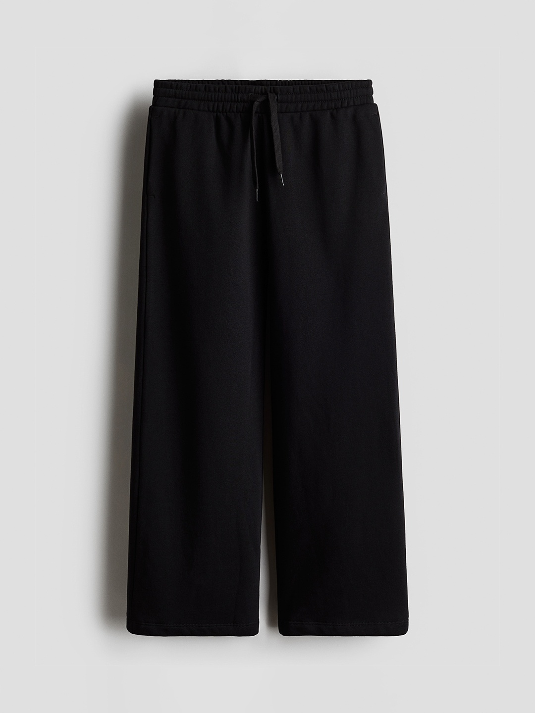

H&M Girls Wide Sweatpants, Black