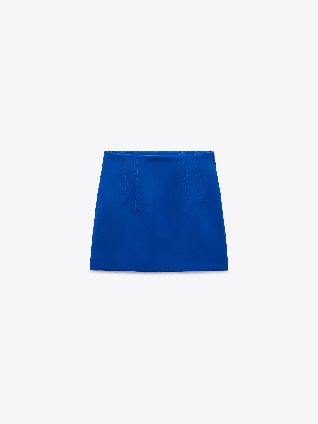 

ZARA Women Blue Skirts