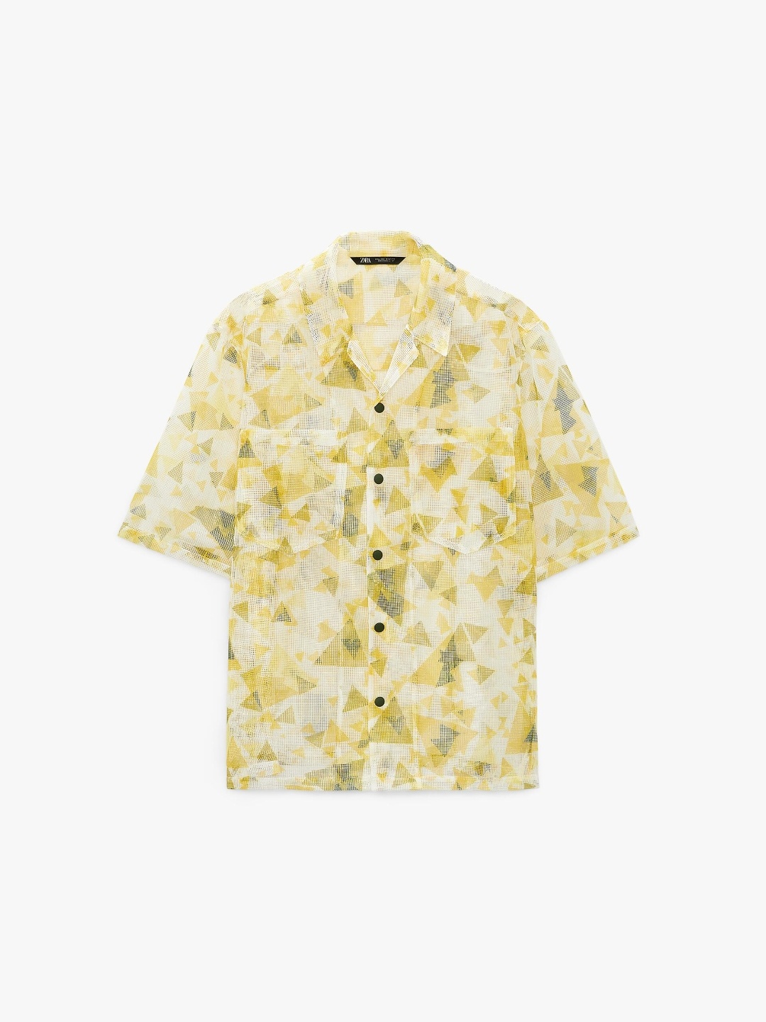 

ZARA Men Yellow Shirts