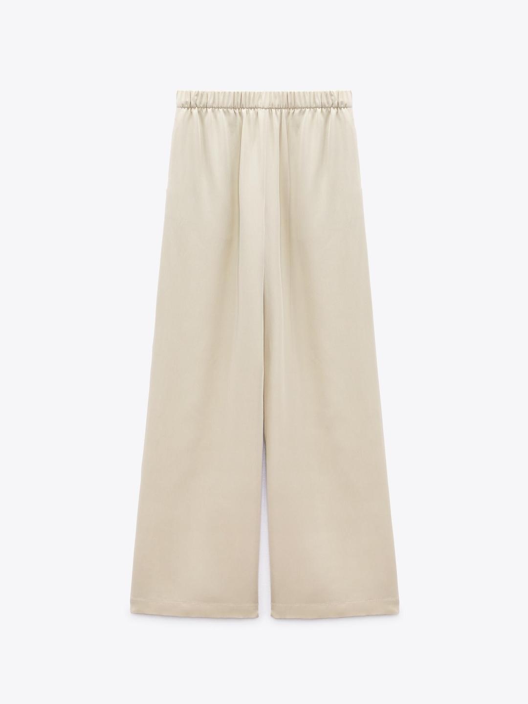 

ZARA Women Beige Trousers