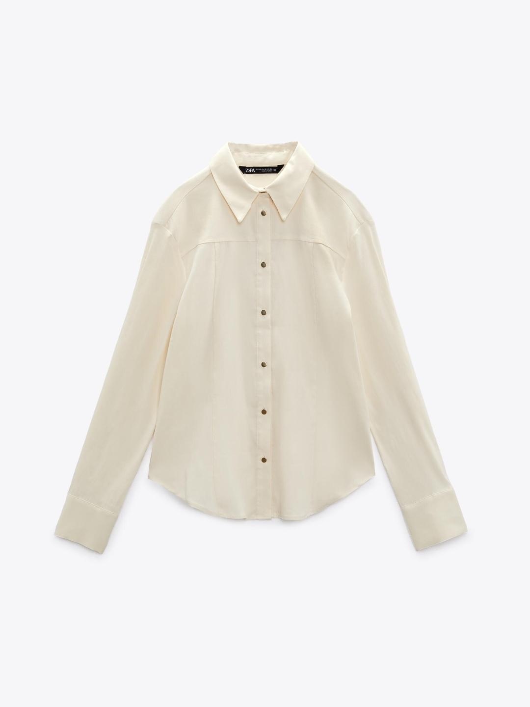 

ZARA Women Beige Shirts