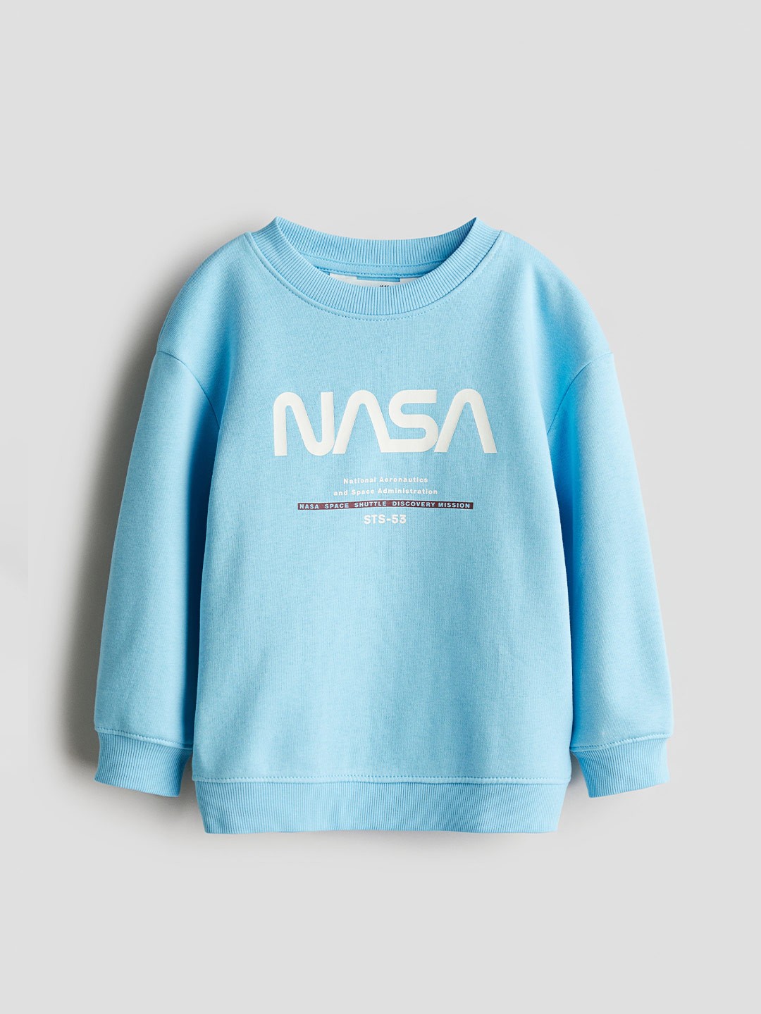 

H&M Boys Printed Sweatshirt, Blue