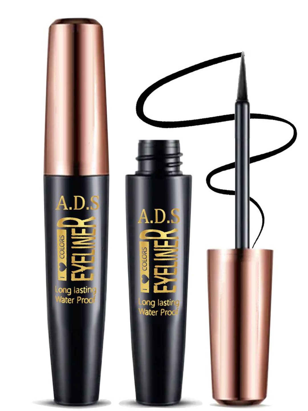 

A.D.S Long Lasting Nourishing Waterproof Eyeliner - 5ml - Black
