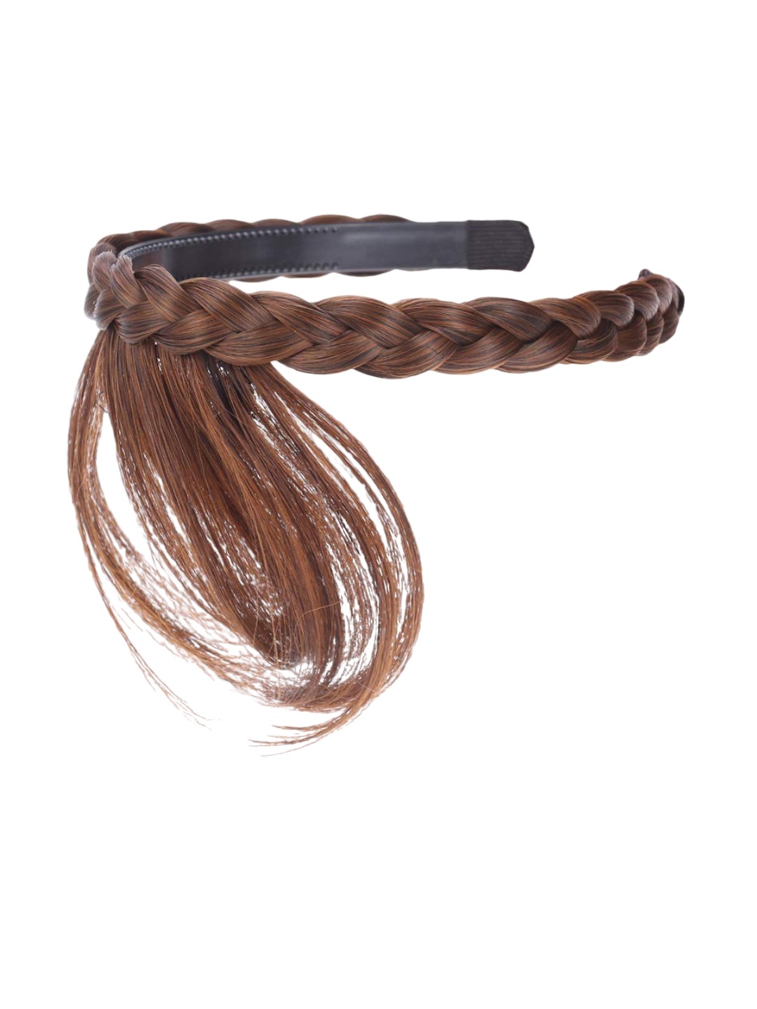 

D-Divine Clip-In Straight Bangs Fringe Hair Extension - Brown